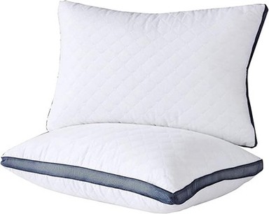 Travesseiros de cama de hotel de luxo queen size