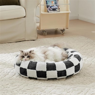 Cama retrô redonda para animais de estimação - OEM disponível